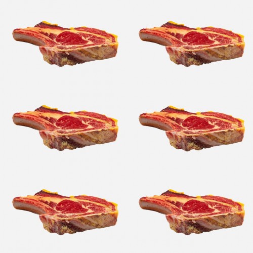 Pack X6 Chuletones Vaca...